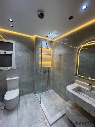Corner 3 bedroom apartment fully finished ready to move in with 10 year installments in Fifth Settlement near Taj City Rehab Sheraton and Heliopolis