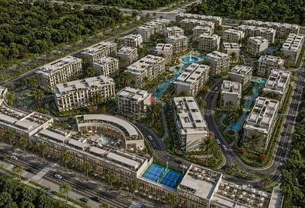 شقه للبيع في حدائق اكتوبر داخل كمبوند باقل مقدم واطول فترة سداد