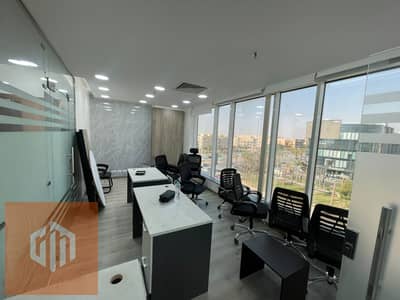 باقل سعر ايجار مكتب اداري 147م متشطب بالكامل ب التجمع الخامس موقع مميز جدا