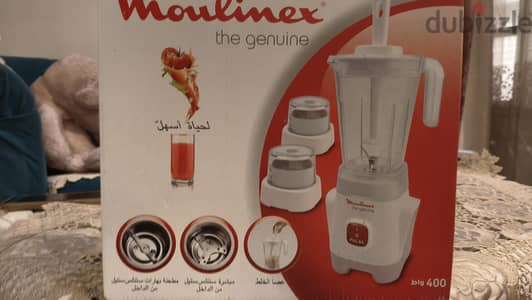 خلاط مولينكس 2كبة جديد بالكرتونة
