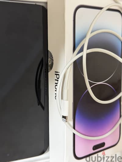 Iphone 14 promax with original box and charger