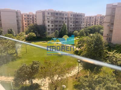 Apartment 131 meters for sale in Madinaty, B6, with a wonderful wide garden view