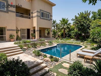 Live in complete privacy and own a villa with a private pool on the Suez Road next to Sodic near Stone Park and Palm Hills