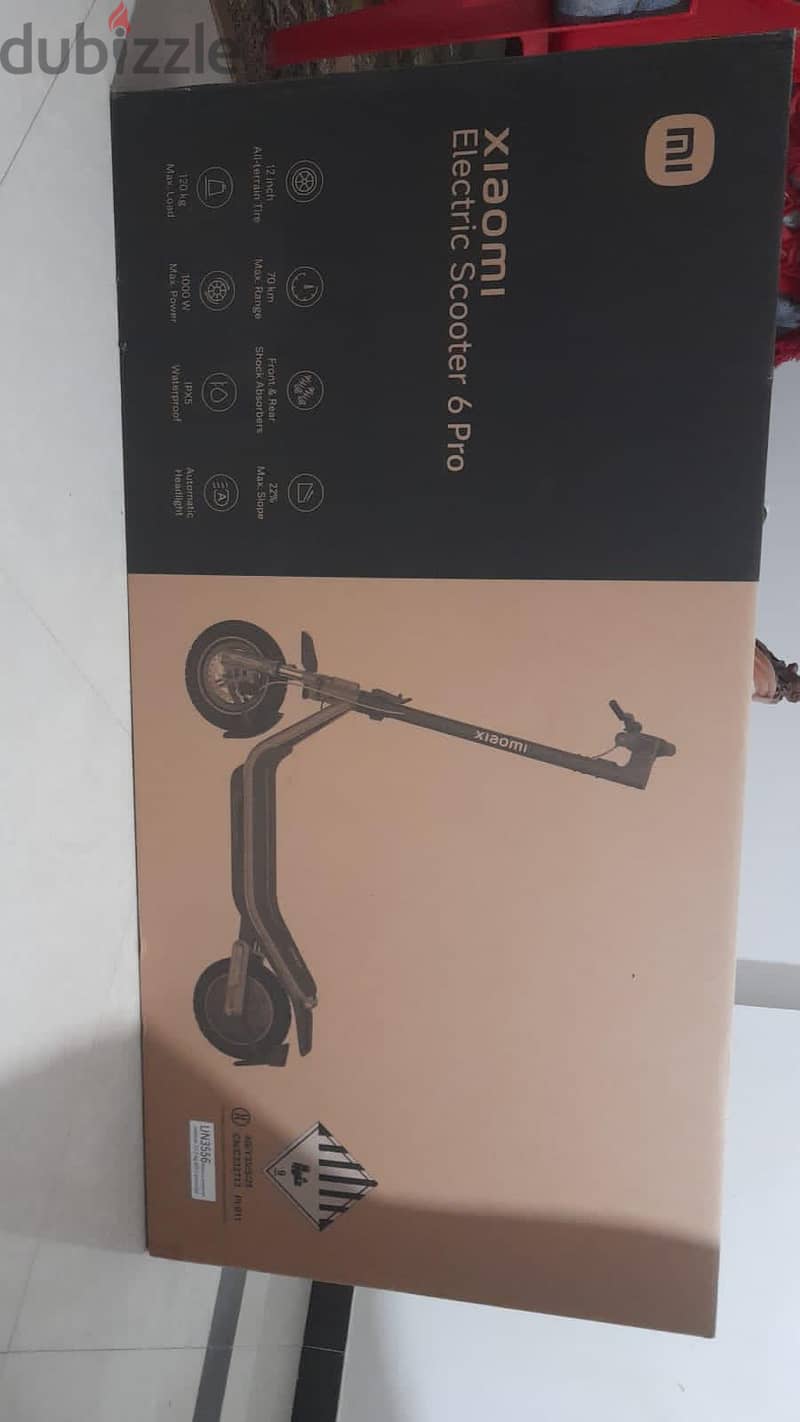 Xiaomi scooter 6 Pro 1