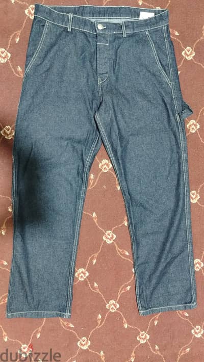 Newborn jeans, worn one time only. بنطلون جيينز لبسة واحدة Newborn jeans, worn one time only. بنطلون جيينز لبسة واحدة