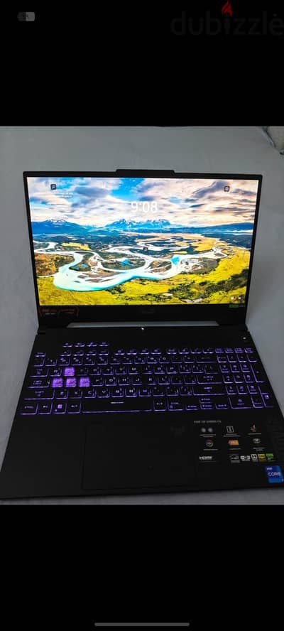 laptop sus tuf f15, Core i7 13620 H ram 16, ssd 512 , vga rtx 4050