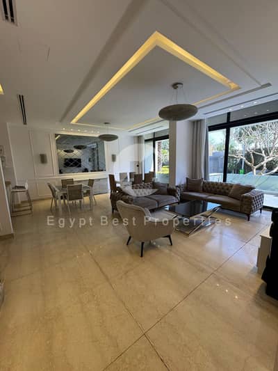 For Sale Town House Fully Finished At A Prime Location Grova East Hills New Cairo with Instalment Up to 9 years By Hassan Allam
