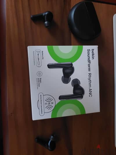 سماعة Belkin soundform rhythm anc