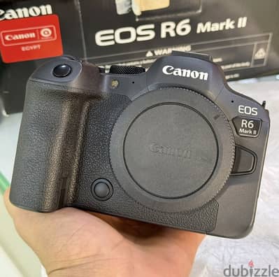 Canon R6ii (لسه في ضمان الوكيل سنه و 8 شهور)