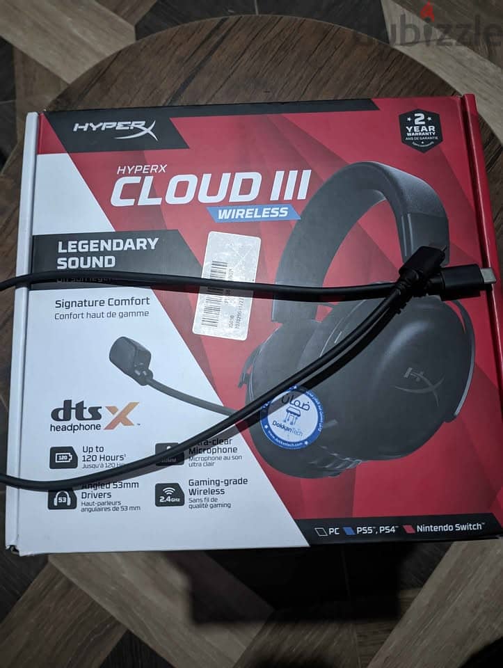 Hyperx Cloud lll Wireless 4