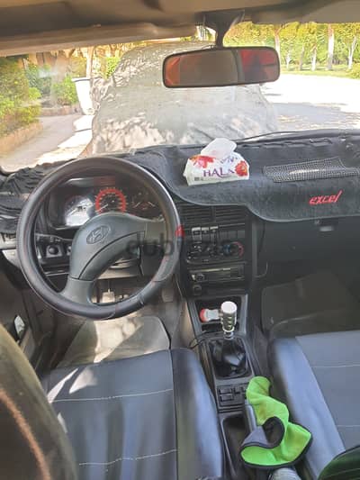 هيونداي إكسيل 1998 كامله خليجى1500 cc