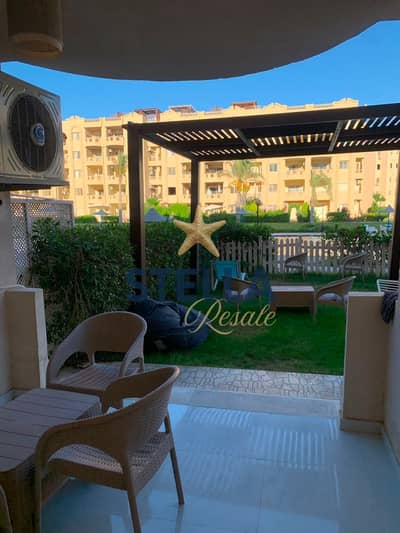 Chalet for Annual Rent  Fully Furnished  Equipped  in Stella Heights with Private Garden Prime Location Near the Beach  Swimming Pools
