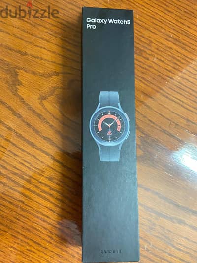 Samsung galaxy watch5 Pro 45mm Black Titanium -كسر زيرو