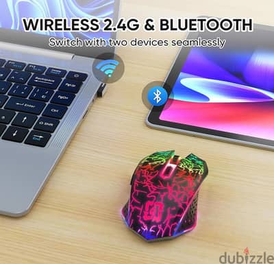  للبيع ماوس MELOGAGA Wireless Gaming Mouse