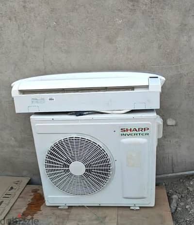 تكييف شارب Sharp Inverter مستعمل بحالة جيدة  ٣ حصان