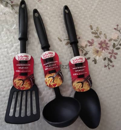 طقم توزيع زهران أصلي 3 قطع - جديد زيروZahran 3-Pcs Kitchen Utensil Set