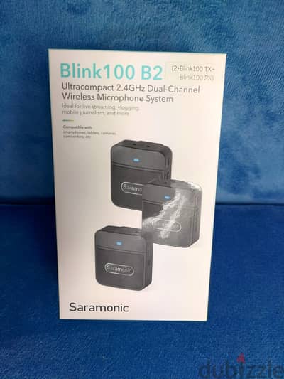 Saramonic blink 100 b2 wireless microphone
