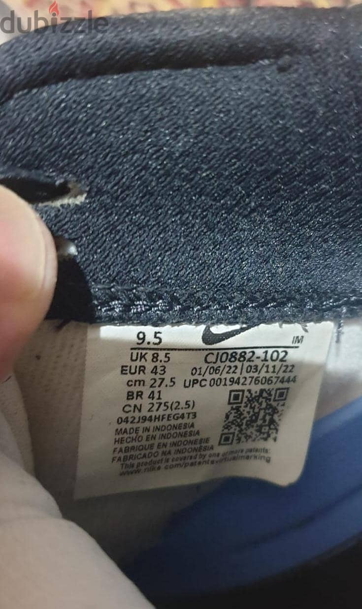 Nike oragnal size 43 7