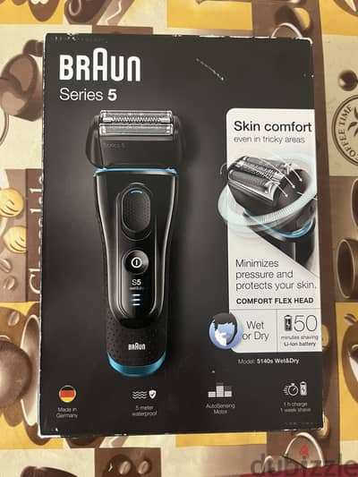 ماكينة حلاقة Braun Series 5، موديل 5140s