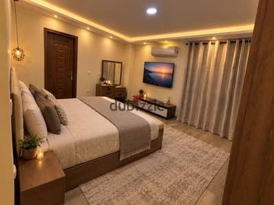 For rent: a furnished apartment with upscale furniture in Sheikh Zayed, Neighborhood 16