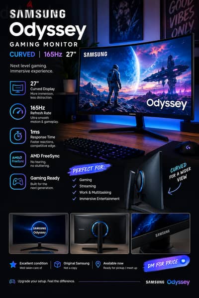 Samsung Odyssey Gaming Monitor