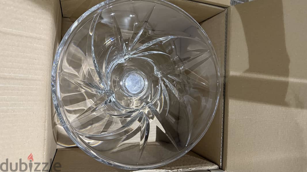 Bohemian crystal Bowl 1