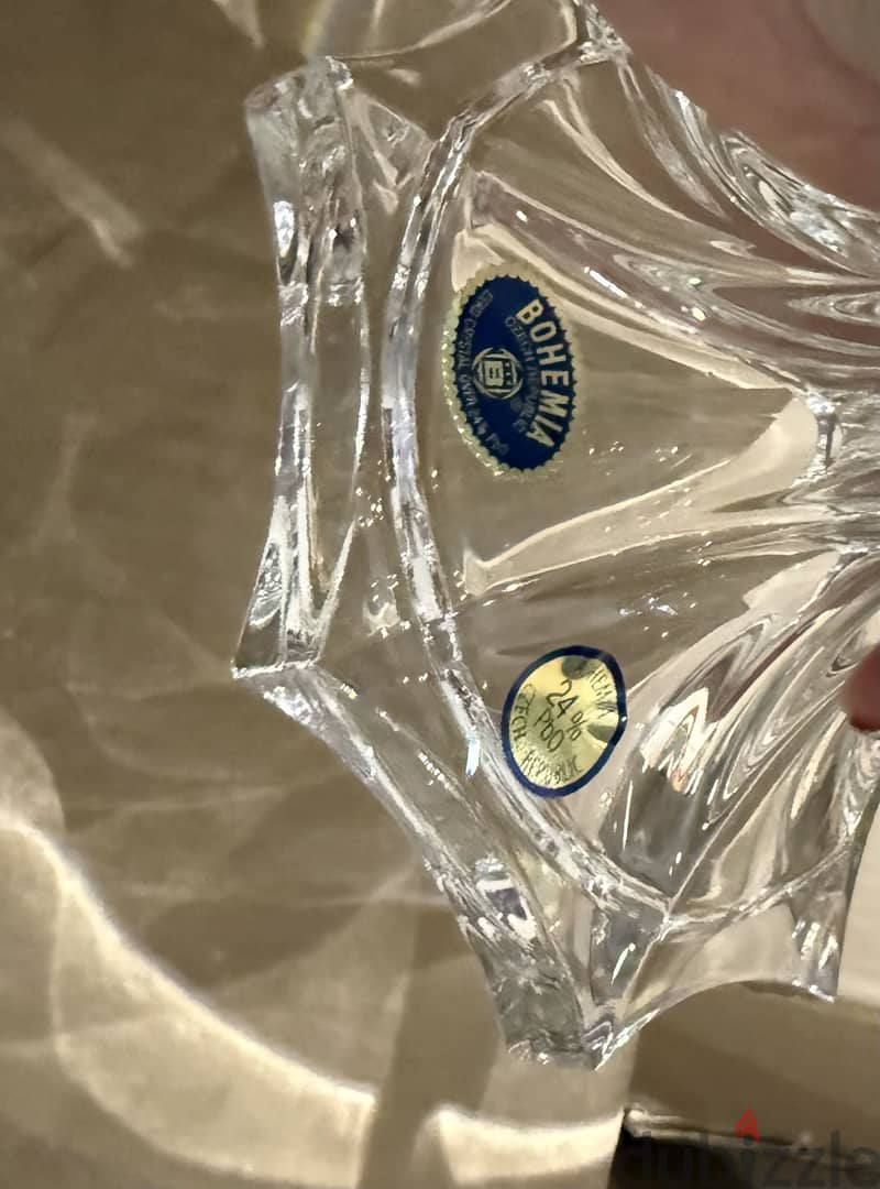 Bohemian crystal Bowl 3