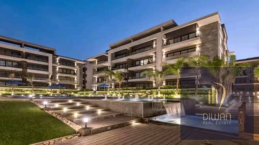Apartment for sale with lake and landscape views at La Vista El Patio Sola, El Shorouk, New Cairo.