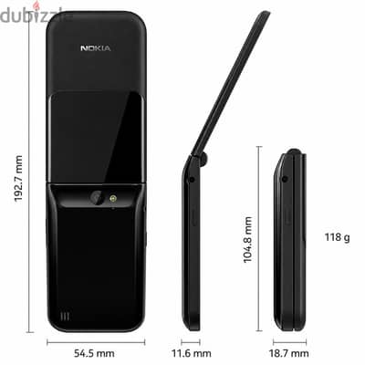 عرض Nokia 2720 Flip phone Dual Sim + Mini GPS Tracker