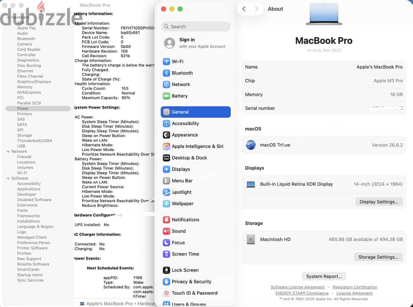 MacBook Pro 14" M3 Pro 512GB/18GB 13