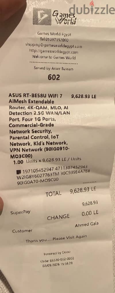 Router Asus RT-BE58U