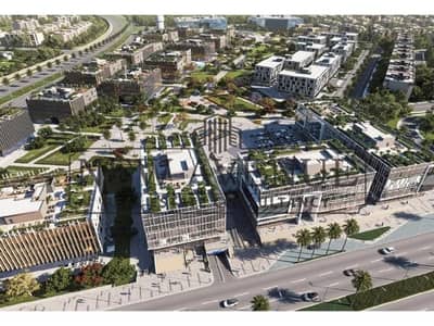 مكتب إداري بمقدم فى  Atom Mall القاهرة الجديدة بجوار الجامعة الأمريكية New Cairo 5th Settlement