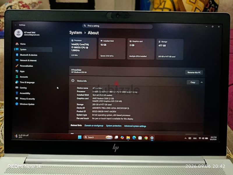hp Elitebook 850 G6 3