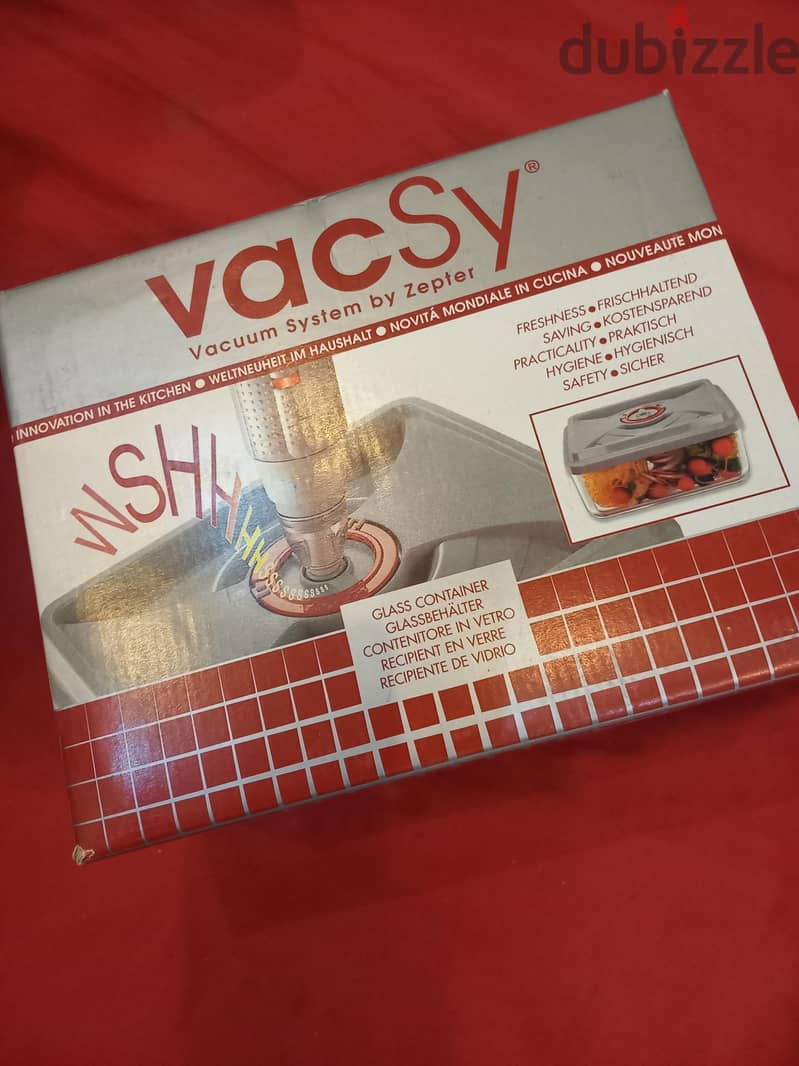 Zepter VacSy® Glass Container 3