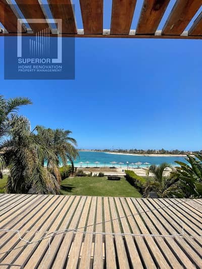 Villa for Sale in Marina 6, North Coast | First Row on Sandy Lake