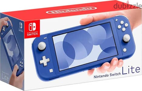Nintendo switch lite / ينتندو سويتش لايت مع العلبة والشاخن والكاتالوج