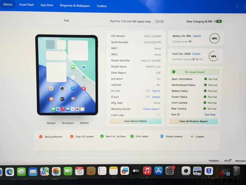 iPad Pro M2 12.9 inch 98% + Magic Keyboard GL 1