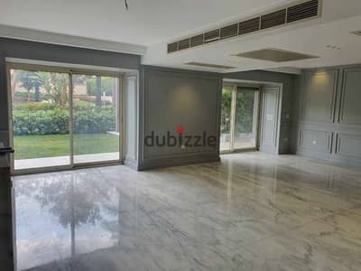 A villa with a private garden ready for delivery and inspection now from Mountain View, the best location in the compound, with a direct lagon view