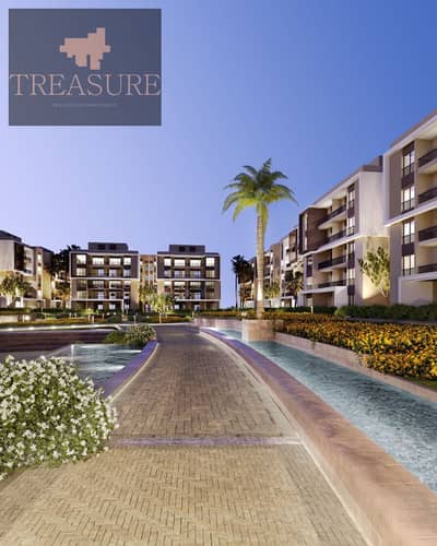 شقة بالمطبخ مع جاردن للبيع في فيفث سكوير - المراسم- fifth square - marasem