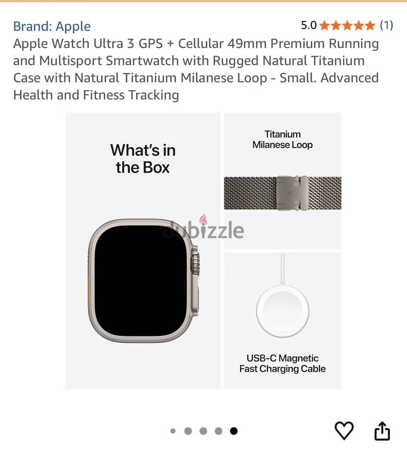Apple Watch Ultra 3 used 1