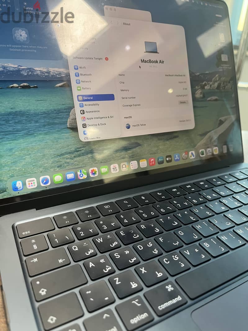 MacBook Air M2 Midnight color 6