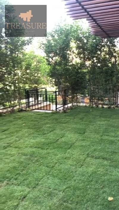 Duplex with garden for rent in Eastown - new cairo