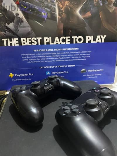 -PS4 Slim 500GB بالكرتونه