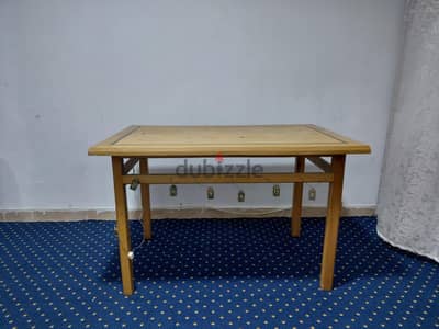 wooden table 120×80