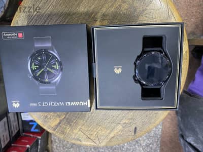 Huawei Watch GT3 46M Black كالجديدة