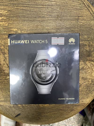 Huawei Watch 5 LTE Titanium  جديدة متبرشمة