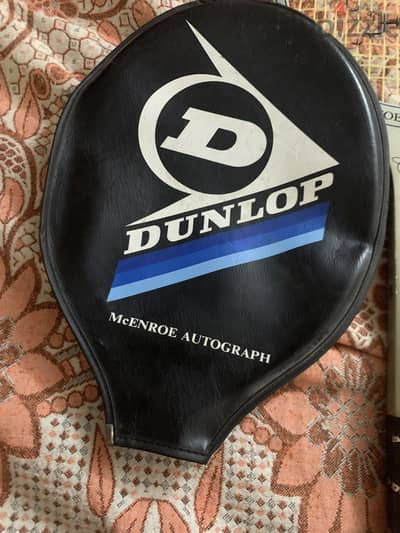 مضرب تنس كلاسيكي نادر Dunlop Maxply McEnroe