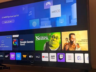 شاشه LG 65 بوصه  استخدام شهر