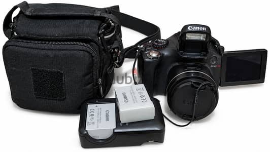  كاميرا Canon PowerShot SX40 HS للبيع – 12.1MP + زووم بصري 35X + شا