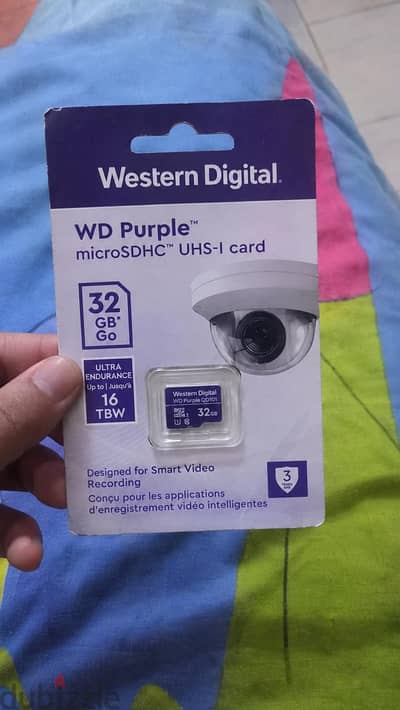 كارت ميموري WD Purple 32GB Ultra Endurance اصلي